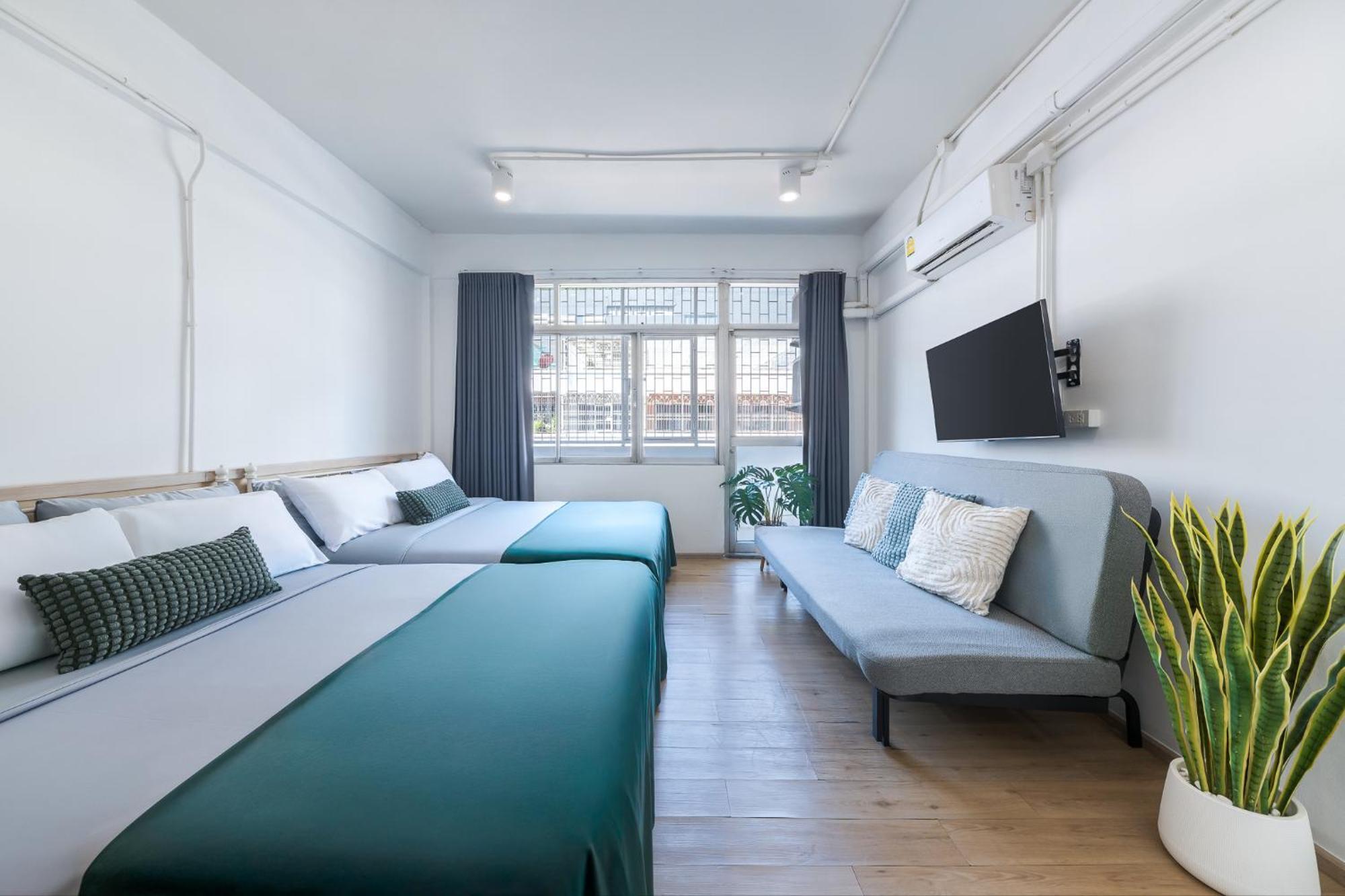 Platinum Deluxe Shopping Apartments 曼谷 外观 照片